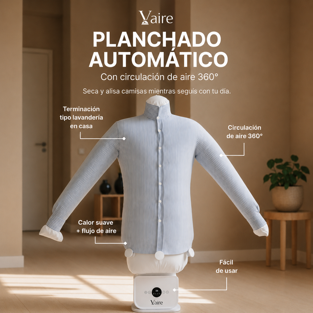 AirPress™ Vaire -     Plancha Automática Inteligente